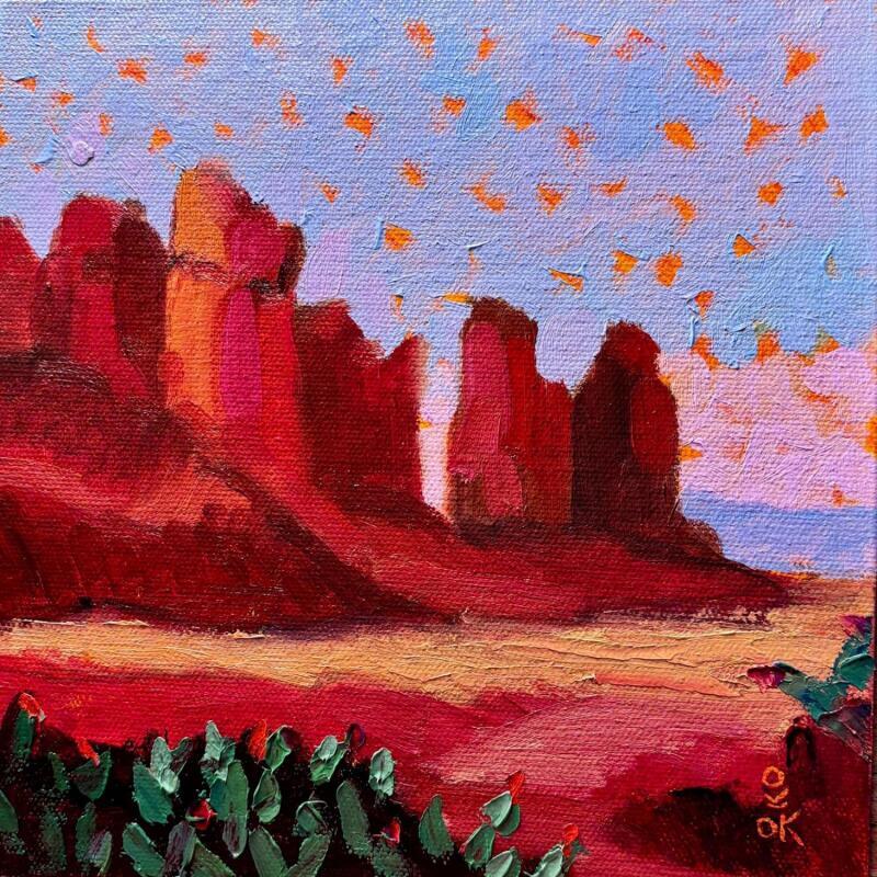 Peinture Teddy Bear par O'Donnell Karen | Tableau Impressionnisme Paysages Huile