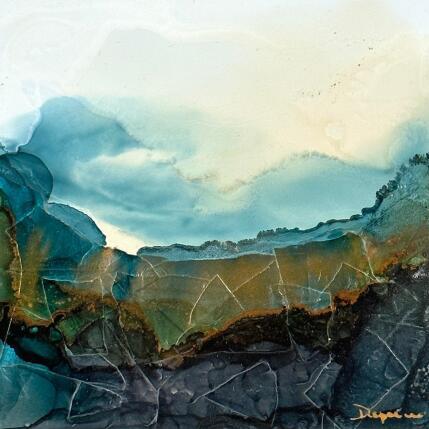 Painting 1787 BRONZE AGE by Depaire Silvia | Painting Abstract Acrylic Landscapes, Marine, Minimalist