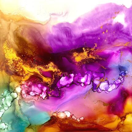 Painting 2925 JOYAUX DU LOUVRE by Depaire Silvia | Painting Abstract Acrylic Landscapes, Marine, Minimalist