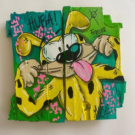 Pintura Huba  por Molla Nathalie  | Pintura Pop art Acrílico, Madera, Posca Iconos pop