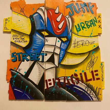 Pintura Fragile por Molla Nathalie  | Pintura Pop art Acrílico, Madera, Posca Iconos pop