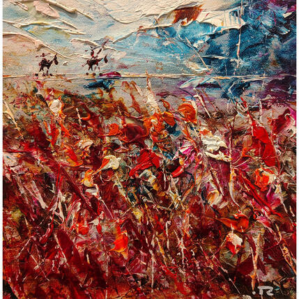 Painting Don Quichotte sur la Ligne by Reymond Pierre | Painting Figurative Oil