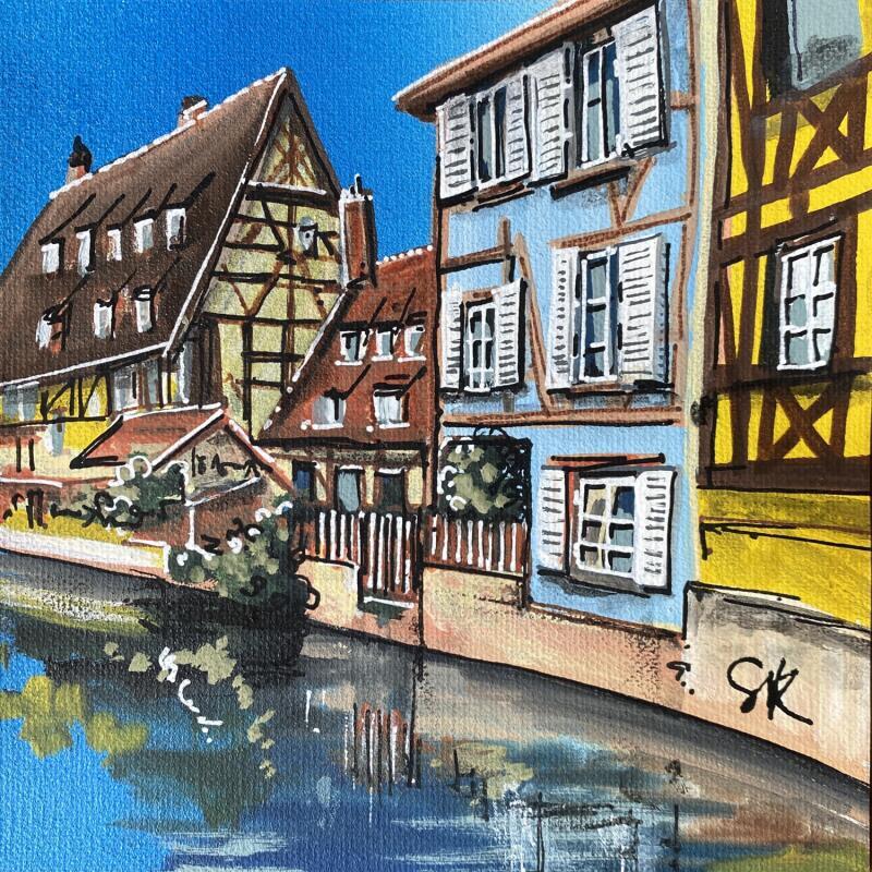Painting Balade à Colmar by Touras Sophie-Kim | Painting Realism Still-life Oil