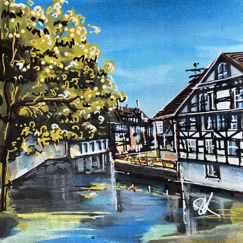 Painting Sortie à la petite France by Touras Sophie-Kim | Painting Realism Still-life Oil