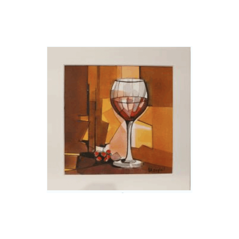 Peinture 1 Verre par Langlois Jean-Luc | Tableau