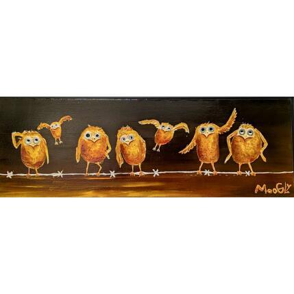 Painting Quandiratus by Moogly | Painting Raw art Acrylic, Pigments, Resin Animals