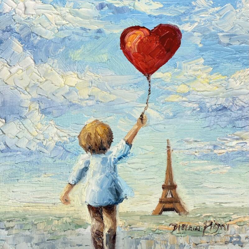 Painting Happy Memories by Pigni Diana | Painting Figurative Oil