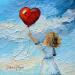 Painting Love and Happiness by Pigni Diana | Painting Figurative Oil