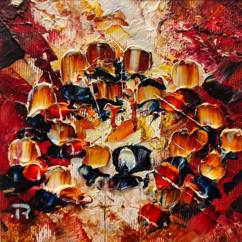 Painting Concert #2 by Reymond Pierre | Painting Figurative Oil