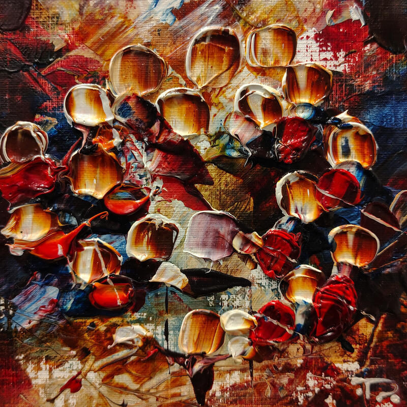 Painting Concert #3 by Reymond Pierre | Painting Figurative Oil