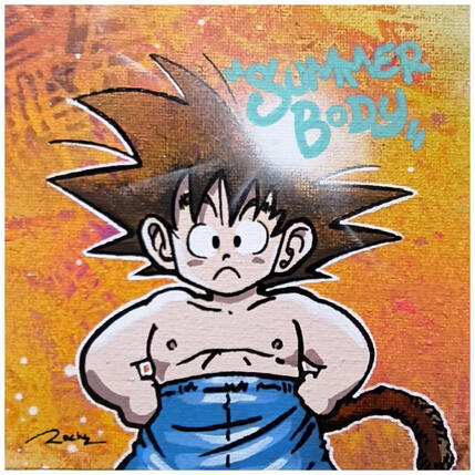 Pintura Summer body por Rocky Chaplin | Pintura