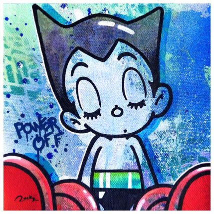 Pintura Power off por Rocky Chaplin | Pintura