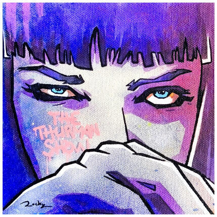 Pintura The Thurman show  por Rocky Chaplin | Pintura