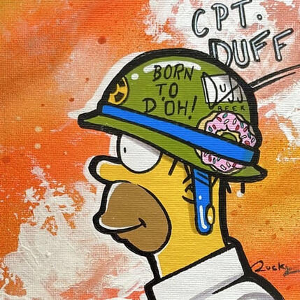 Pintura Captain Duff por Rocky Chaplin | Pintura