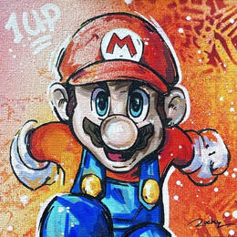 Painting 1 UP by Rocky Chaplin | Painting