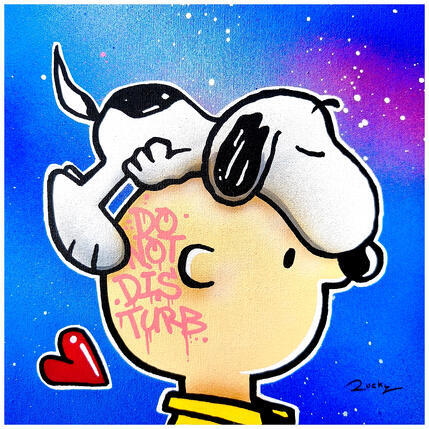 Gemälde Do not disturb  von Rocky Chaplin | Gemälde