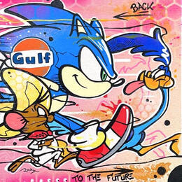 Pintura Speedrun por Rocky Chaplin | Pintura