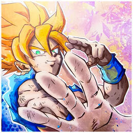 Painting Goodbye legend by Rocky Chaplin | Painting