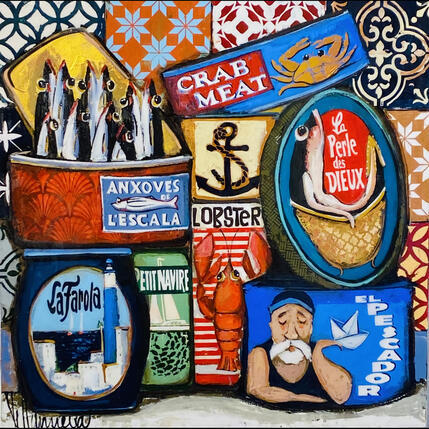 Pintura Conservas por Villanueva Puigdelliura Natalia | Pintura