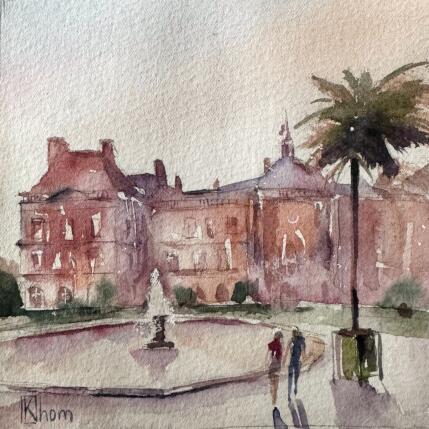 Painting Jardin du Luxembourg, Paris by Khomyakova  Liliya  | Painting