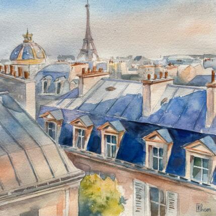 Painting Toits de Paris le matin by Khomyakova  Liliya  | Painting