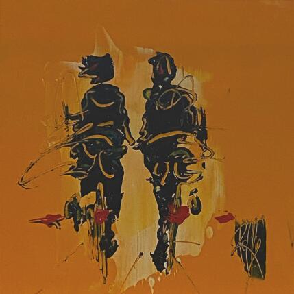 Gemälde Plaisir von Raffin Christian | Gemälde Figurativ Öl Alltagsszenen