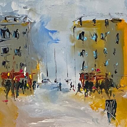 Gemälde Vue sur mer  von Raffin Christian | Gemälde Figurativ Öl Urban