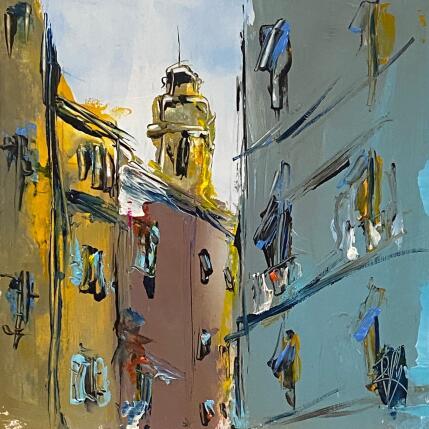 Gemälde Vieille rue von Raffin Christian | Gemälde Figurativ Öl Pop-Ikonen, Urban