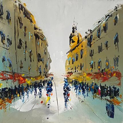 Gemälde Vers 16h von Raffin Christian | Gemälde Figurativ Öl Urban