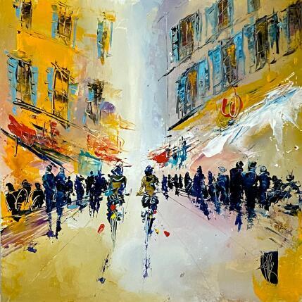 Gemälde Journée plaisir von Raffin Christian | Gemälde Figurativ Öl Urban