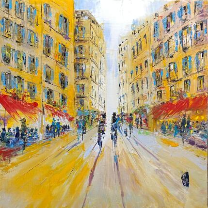 Gemälde Soleil von Raffin Christian | Gemälde Figurativ Öl Urban