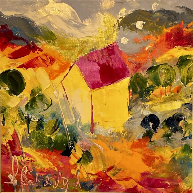 Painting Petit Mazet by Bastide d´Izard Armelle | Painting Abstract