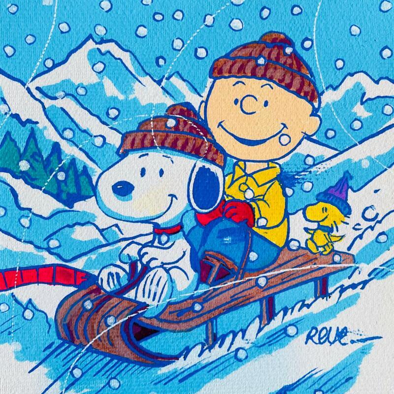 Gemälde Snoop luge von Revel | Gemälde Pop-Art Pop-Ikonen