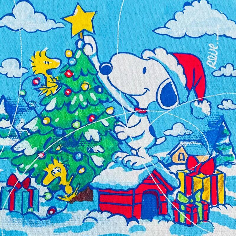 Painting sapin de noel  by Revel | Painting Pop-art Pop icons Acrylic