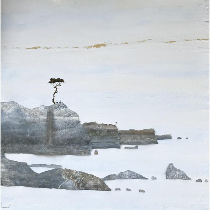 Painting N*A 711 - L'étale by Lemonnier  | Painting Subject matter Landscapes Acrylic Zinc