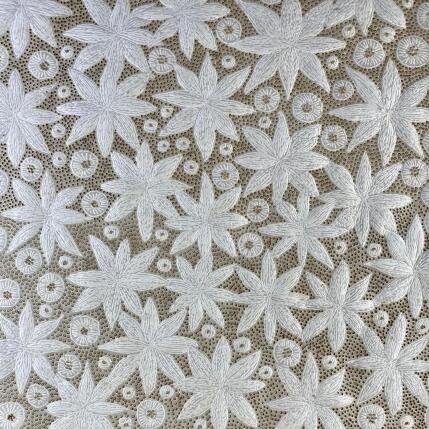 Gemälde Étoiles des neiges von Caviale Marie | Gemälde