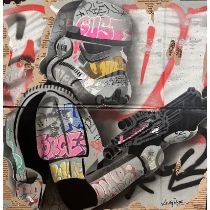 Peinture Clone 290292 par Lemoine Mael | Tableau Pop-art Acrylique, Graffiti Icones Pop