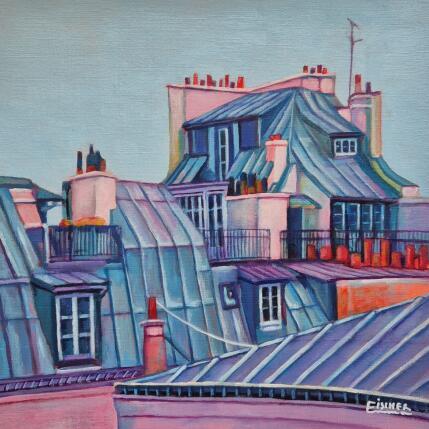 Peinture Hauteurs Chromatiques par Emma Fischer | Tableau