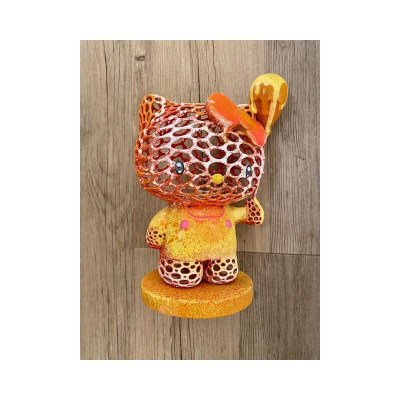 Escultura Hello Kitty soleil por Shenoda | Escultura