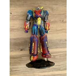 Escultura Galactic Goldorak flight por Shenoda | Escultura