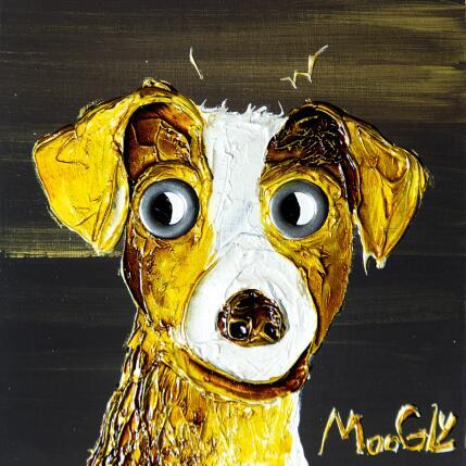 Peinture Inconcentrablus par Moogly | Tableau Art Singulier Acrylique, Pigments, Résine Animaux
