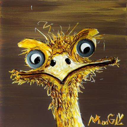 Peinture Offusqus par Moogly | Tableau Art Singulier Acrylique, Pigments, Résine Animaux