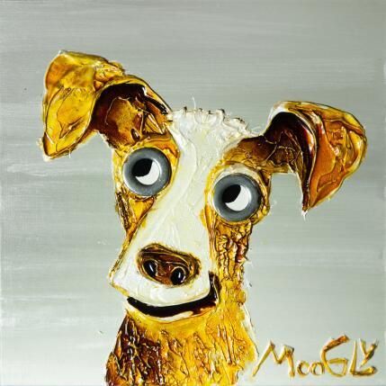 Peinture Parabolismus par Moogly | Tableau Art Singulier Acrylique, Pigments, Résine Animaux