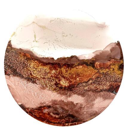 Painting 2436 Moka Mousse by Depaire Silvia | Painting Abstract Acrylic Landscapes, Minimalist