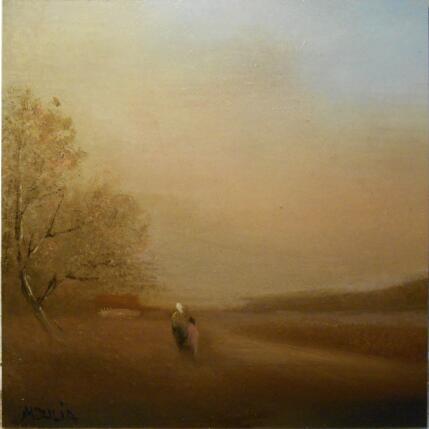 Painting Entre chien et loup by Moulia Francis | Painting