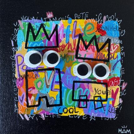 Painting PETIT & GRAND by Mam | Painting Pop-art Acrylic Pop icons