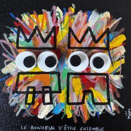 Gemälde AH LE BONHEUR! von Mam | Gemälde