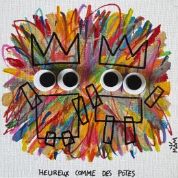 Gemälde DUO HEUREUX von Mam | Gemälde