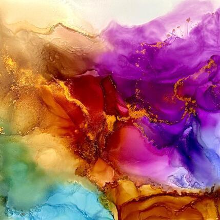 Painting Joyeux du   gensavire by Depaire Silvia | Painting Abstract Acrylic Minimalist, Mode