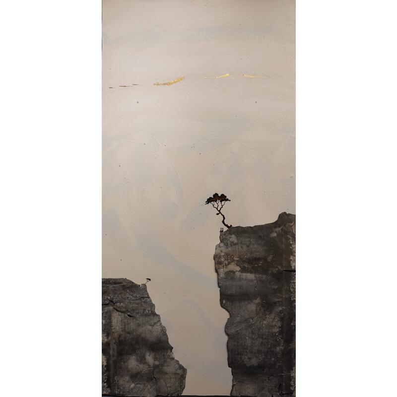 Painting Foëhn  by Lemonnier  | Painting Subject matter Landscapes Acrylic Zinc